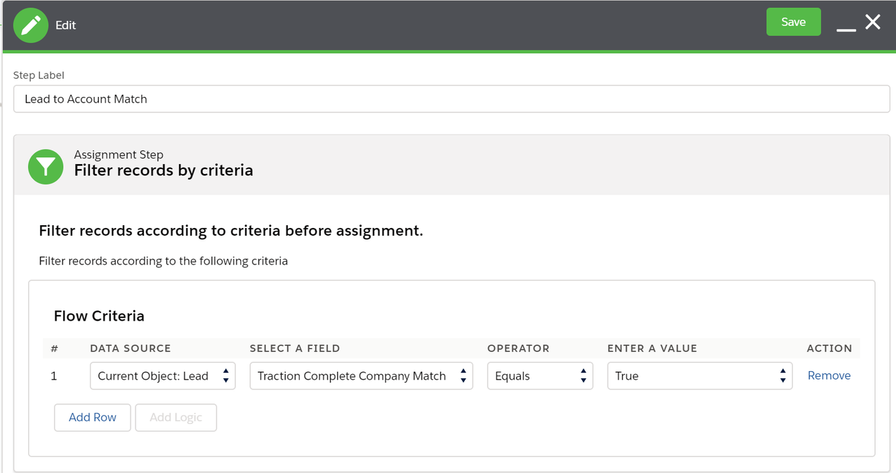 account assignment in salesforce