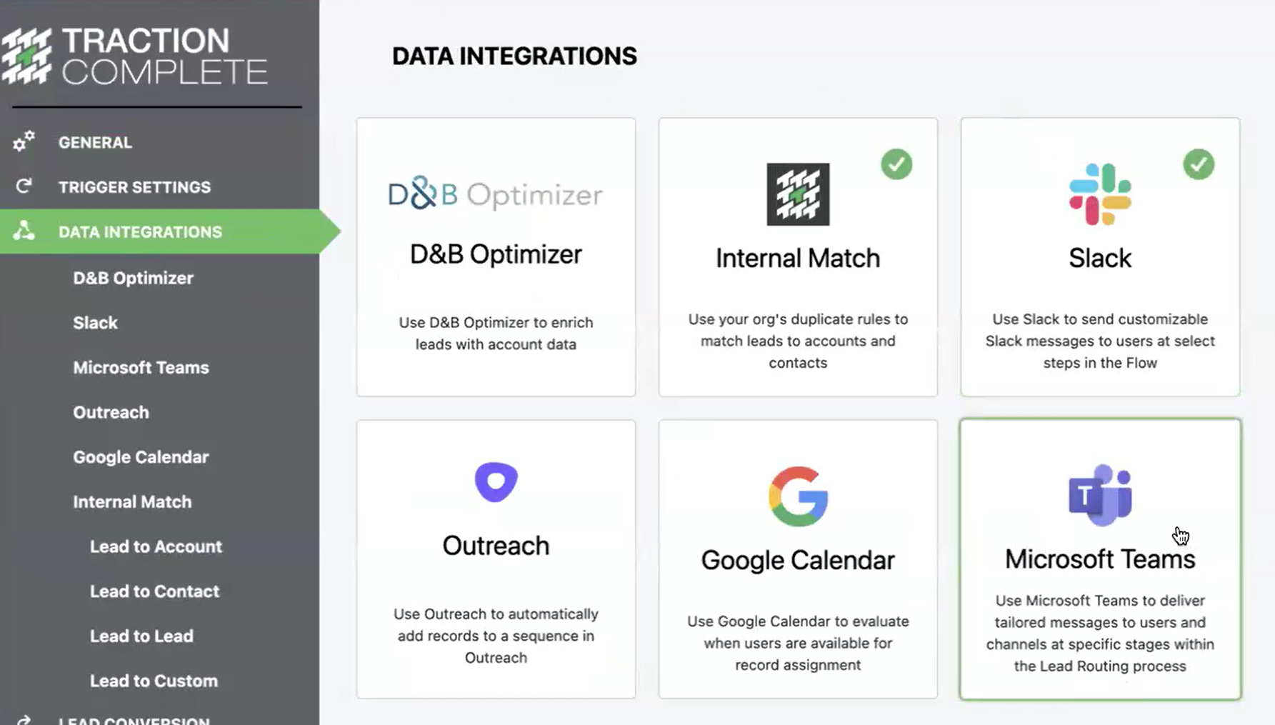 Microsoft Teams Integration