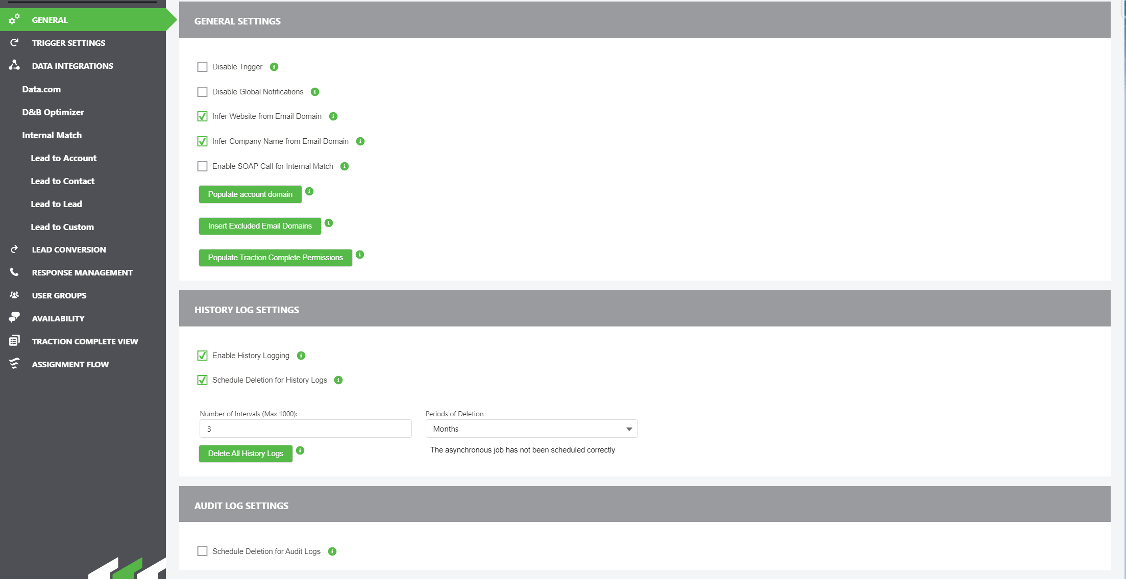 Install Traction Complete from the AppExchange