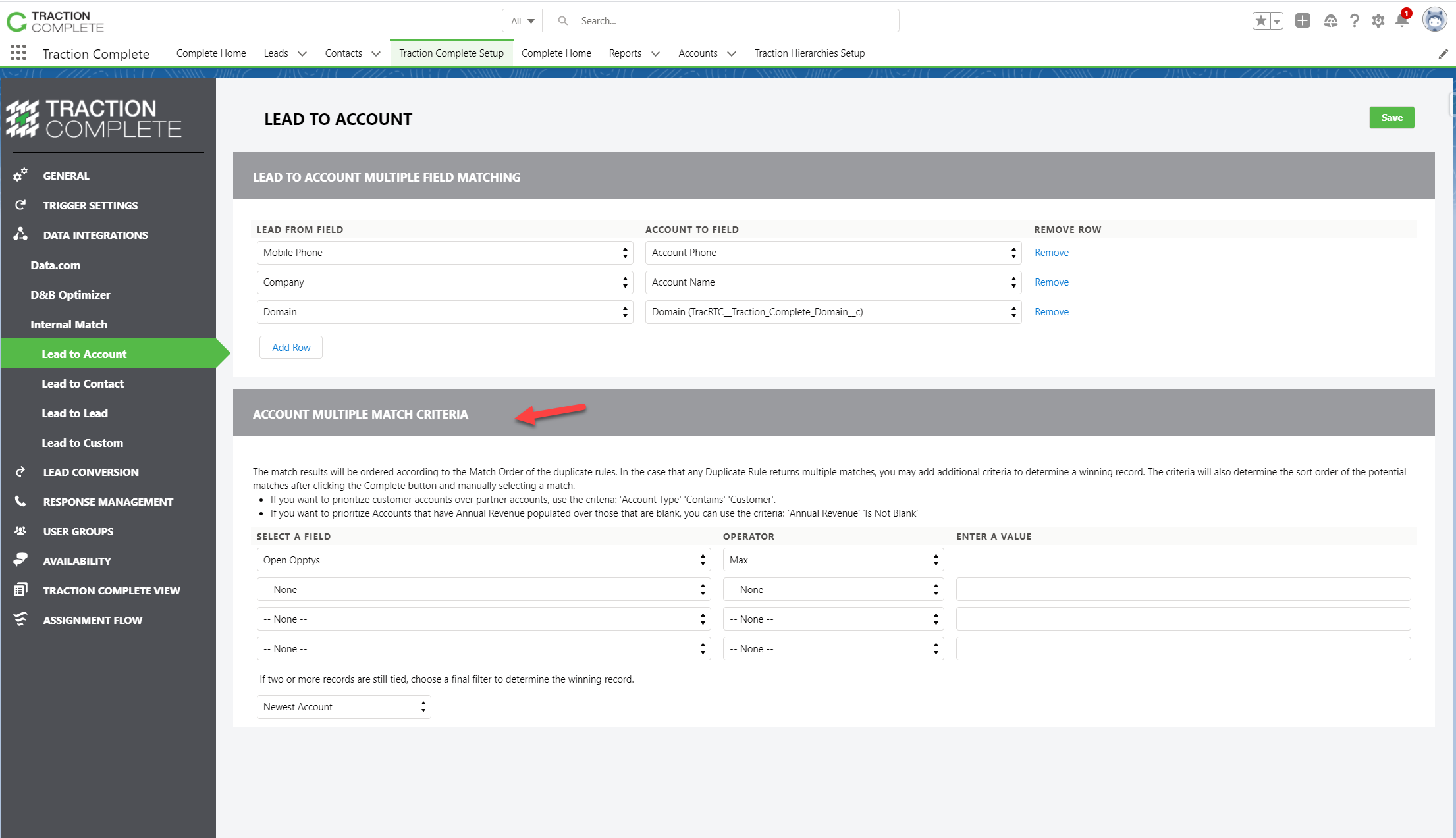 Install Traction Complete from the AppExchange